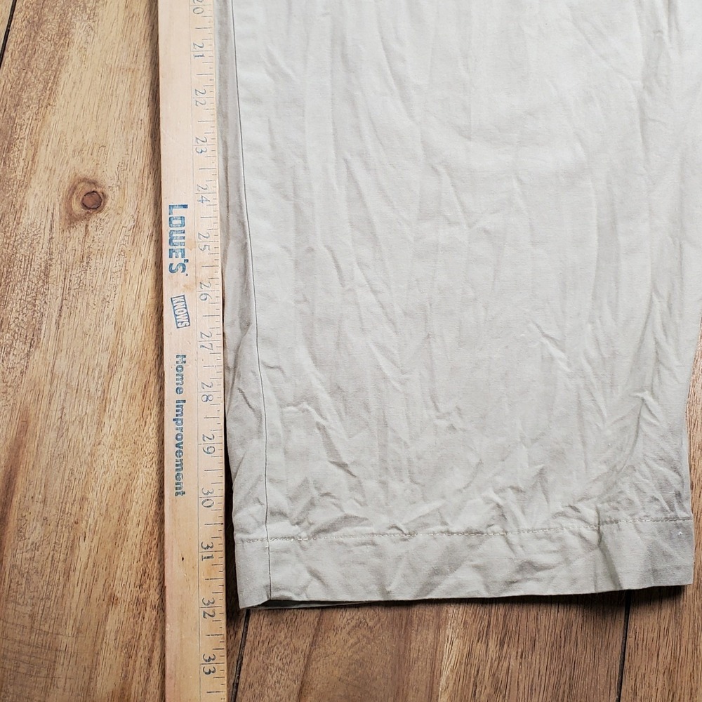 Patagonia All Wear Pants Mens 38x32 Tan Organic Cotton Straight Leg Chino 55332 - Picture 4 of 7
